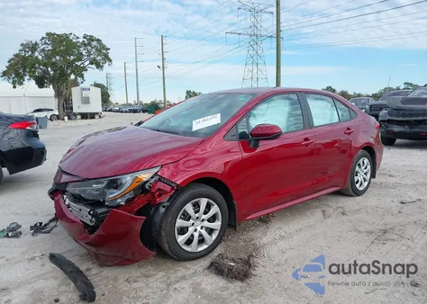 2025 Toyota Corolla Le from USA, damaged, VIN 5YFB4MDE8SP250072